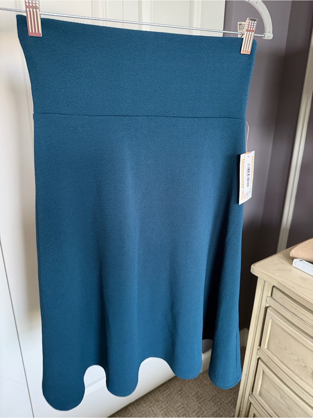 LuLaRoe Teal Circle Skirt